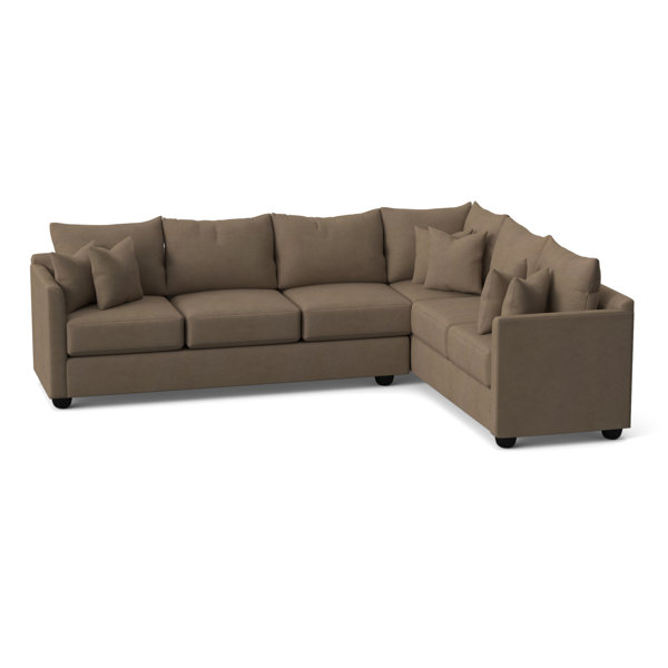 Wayfair Custom Upholstery™ Cecelia 2 Piece Upholstered Sectional